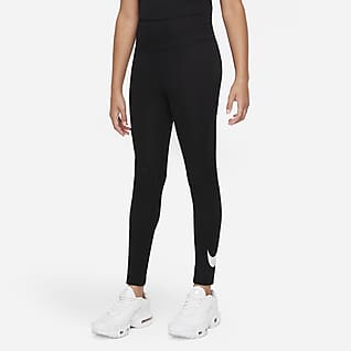 Nike Sportswear Favorites Leggings mit hohem Taillenbund und Grafik für ältere Kinder (Mädchen)