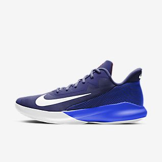 nike basketball blue shoes