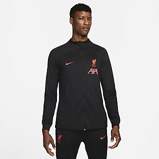 Liverpool FC Strike Nike Dri-FIT-fodboldtræningsjakke til mænd
