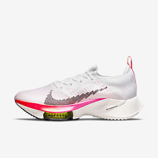 Nike Air Zoom Tempo NEXT% Flyknit รองเท้าวิ่งโร้ดรันนิ่งผู้ชาย