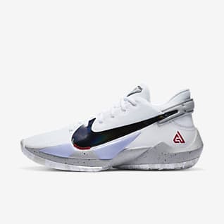 cool white basketball shoes