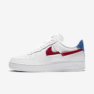 nike air force one bianche e rosse