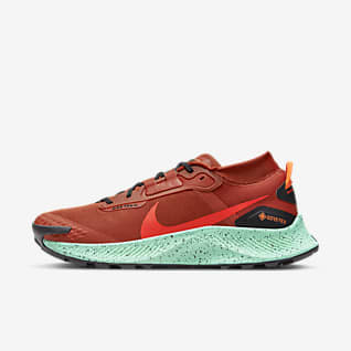 nike shoes grey and orange