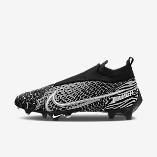 black nike football shoes
