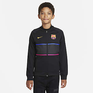 FC Barcelona Dresowa bluza piłkarska dla dużych dzieci