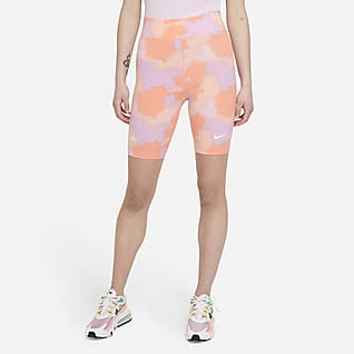 Nike Sportswear Bike-Shorts mit hohem Taillenbund für Damen