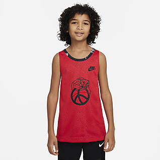 Nike Culture of Basketball Vendbar basketdrakt til store barn (gutt)