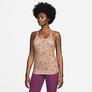 Nike Dri-FIT One Luxe Icon Clash Camiseta de tirantes de entrenamiento entallada y estampada para mujer
