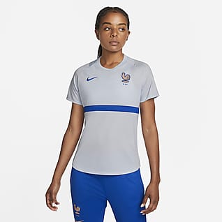 Γαλλική Ομοσπονδία Ποδοσφαίρου Academy Pro Γυναικεία κοντομάνικη ποδοσφαιρική μπλούζα Nike