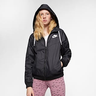 black nike jackets