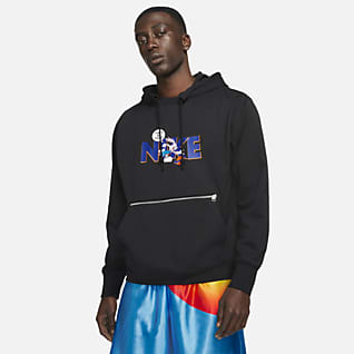 Nike Dri-FIT Standard Issue x Space Jam: A New Legacy Felpa pullover da basket in fleece con cappuccio - Uomo