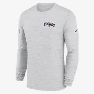 Nike Dri-FIT Velocity Athletic Stack (NFL Minnesota Vikings) Men's Long-Sleeve T-Shirt