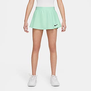 NikeCourt Victory Tennisnederdel til større børn (piger)