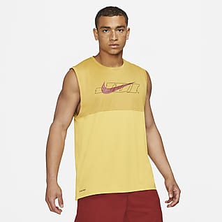 men s training gym tank tops sleeveless shirts nike au