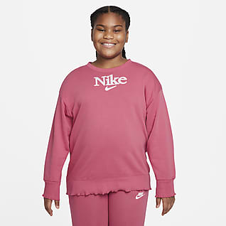 Nike Sportswear Big Kids' (Girls') Sweatshirt (Extended Size)