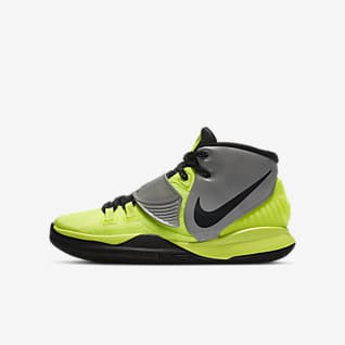 kyrie irving shoes purple and yellow