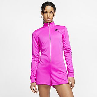 pink nike jumpsuit womens