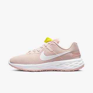Nike Revolution 6 FlyEase Next Nature Women's Easy On/Off Road Running Shoes (Wide)