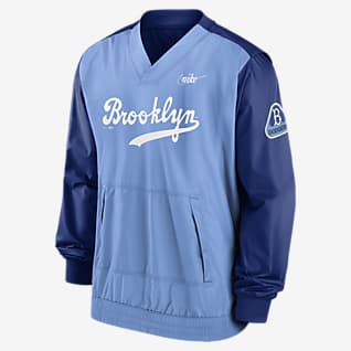 'Brooklyn Dodgers Majestic para Hombre Chaqueta de Asia-Azul Marino-Nuevo 