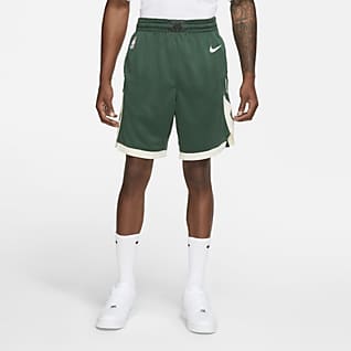 Milwaukee Bucks Icon Edition Calções NBA Nike Swingman para homem