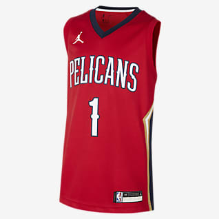 New Orleans Pelicans Statement Edition Older Kids' Jordan NBA Swingman Jersey