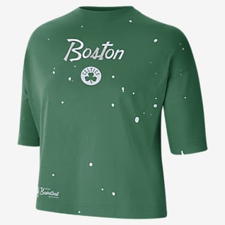 Boston Celtics Courtside Splatter Women's Nike NBA T-Shirt