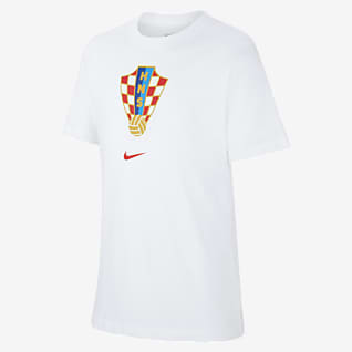 Croatia Older Kids' Football T-Shirt