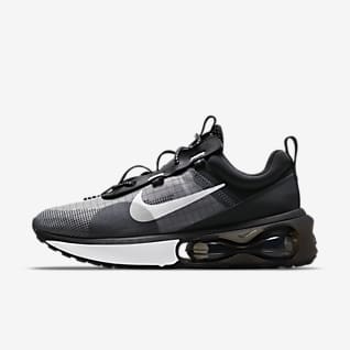 black nike shoes mens air max