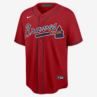 Red jersey baseball clearance