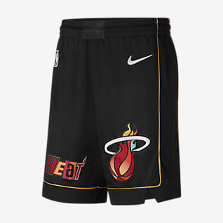 Miami Heat City Edition Nike Dri-FIT NBA Swingman-shorts för män