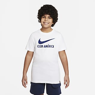 Club América Swoosh Playera de fútbol para niños talla grande