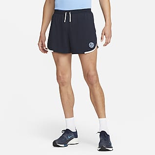 Nike Dri-FIT Heritage Calções de running de malha forrados com slips de 10 cm para homem