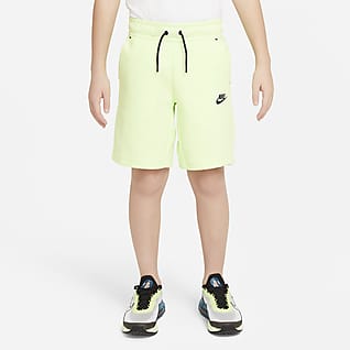 nike tech fleece shorts white