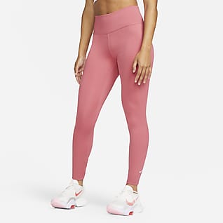 Nike Dri-FIT One Leggings med medelhög midja för kvinnor