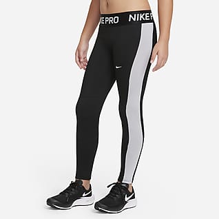 Nike Pro Warm Dri-FIT Big Kids' (Girls') Leggings (Extended Size)