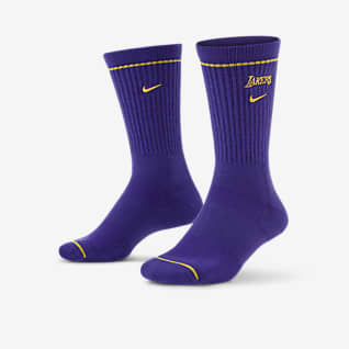 Los Angeles Lakers Courtside Nike NBA Crew Socks