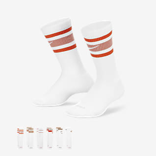 Nike Everyday Plus Cushioned Παιδικές κάλτσες μεσαίου ύψους (έξι ζευγάρια)