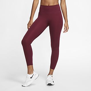 nike leggings burgundy