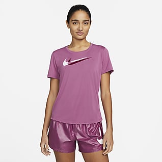 Mujer Morado Playeras y tops. Nike MX
