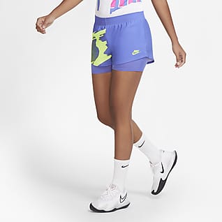 pantaloncini nike donna bianche