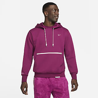 Nike Standard Issue Sudadera con capucha sin cierre de básquetbol para hombre