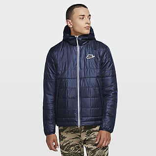 navy nike coat