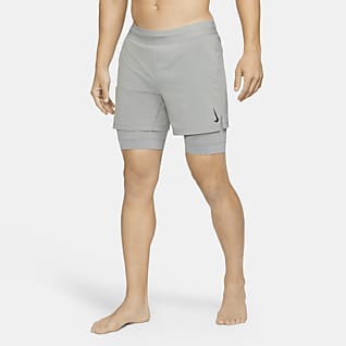 Nike Yoga Мужские шорты 2-в-1