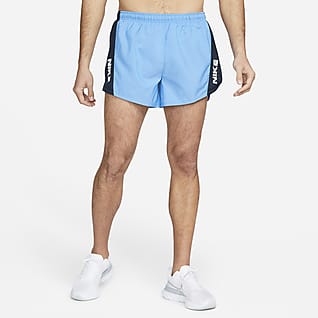 Nike Dri-FIT Heritage Hardloopshorts met binnenbroek voor heren (10 cm)