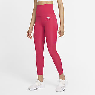 Nike Air Dri-FIT Women's Fold-Over Waist 7/8 Running Leggings
