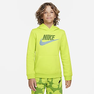 Nike Sportswear Club Fleece Sudadera con capucha sin cierre para niños talla grande