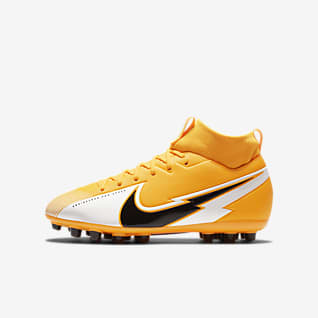 mercurial grise et orange