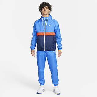 Nike Sportswear Pánská tkaná tepláková souprava s kapucí