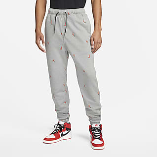 Jordan Essentials Мужские флисовые брюки с принтом