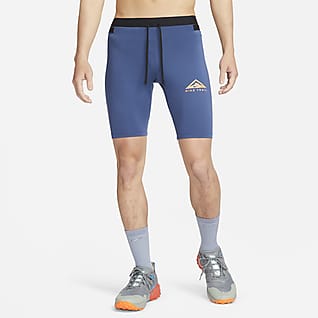 Nike Dri-FIT Trail กางเกงวิ่งเทรลรัดรูปผู้ชายยาว 1/2 ส่วน